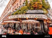 Cafe de flore flowers hi-res stock photography and images - Alamy