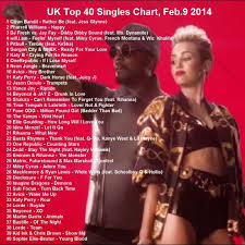 Details About Promo Video Dvd Uk Top 40 Hits Feb 9 2014 Full Pop Chart In Order Only On Ebay