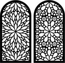 Wood carving designs wood carving patterns stencil patterns pattern art mandala design cnc cutting design motif art deco scroll saw patterns free islamic art pattern. Flower Shaped Window Pattern For Laser Cut Cnc Free Dxf File For Free Download Vectors Art