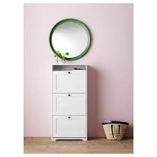 brusali schoenenkast 3 vakken wit 61x130 cm ikea ikea brusali brusali shoe cabinet