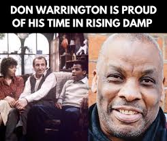 Don Warrington describes Rising Damp as a wonderful sitcom to work