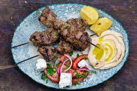 Line a baking sheet with foil and place a roasting rack or cooling rack over the top to elevate the kababs. Juiciest Grilled Lamb Kabobs The Mediterranean Dish