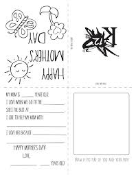 With the help of these free printable mother's day cards online, there's no excuse not to send or give the special woman in your life a card for mother's day this year. Printable Mother S Day Card Coloring Home