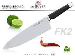 The fk2 professional knives by french brand de buyer are ideal for chefs looking for durable and comfortable knives to work in a busy kitchen environment. De Buyer Chef Knife 21 Cm Cookfunky We Make You Cook Better