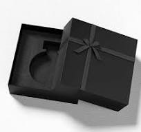 Benutzerdefinierte schwarze Pappe Papier Parfüm-Box mit Top ...