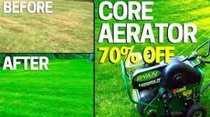 Depending on the size of your lawn, that can cost you just $100 per month or more than $1,000 per month, but the average is about $350 per month. How To Aerate Your Lawn Big Results Buy Don T Rent An Aerator Youtube