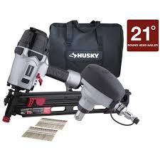 Husky Framing Nailer Kit Dpfrpnck The Home Depot Framing Nailers Nailer Canvas Storage