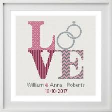 Check spelling or type a new query. Wedding Cross Stitch Pattern Love Sign Customizable Modern Etsy In 2021 Wedding Cross Stitch Patterns Cross Stitch Embroidery Wedding Cross Stitch