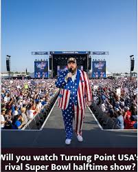 BREAKING — SUPER BOWL 60 JUST GOT AN UNEXPECTED CHALLENGER It's not a  remix. It's not a reaction show. And it's not coming from the NFL. Turning  Point USA has officially unveiled “