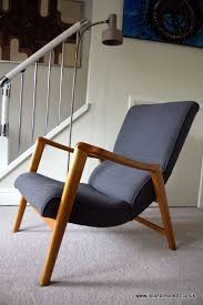Vintage 1950s E Gomme G Plan Mid Century Grey Wool Sculptural Lounge Arm Chair Furniture Mid Century Furniture Furniture Chair