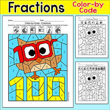 Use these hands to count to 100 by 5s. 100th Day Of School Math Fractions Coloring Page Activity Halves And Fourths