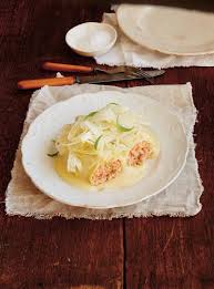 Cannellonis De Truite Et Salade De Fenouil Ricardo Recipe Fish Recipes Food Seafood Dishes