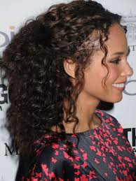 Alicia Keys Half Up Half Down Curly Hairstyle Thanks Hair And Beauty O O Pageant Hair Curly Hair Styles Naturally Curly Hair Styles