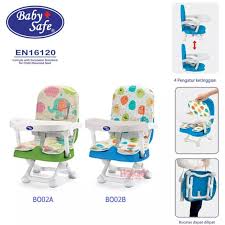 Tidak hanya berfungsi sebagai bouncer bayi saja,. Jual Baby Safe Booster Seat Kursi Makan Anak Bayi Kursi Duduk Praktis Bo02 Green Hk Store