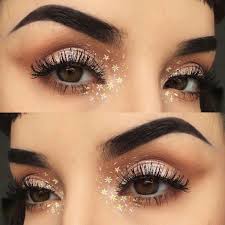 Stars In Your Eyes Coachella Makeup Festival Makeup Glitter Hippie Makeup