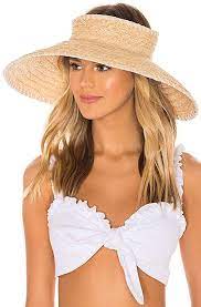 Hat Attack Whipstitch Roll Up Travel Visor Pool Fashion Boho Beach Outfit Fashion