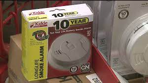 Most smoke detectors have a button on the center of the cover. 10 Year Smoke Detectors Could Soon Become A Requirement For Landlords To Protect Tenants Fox43 Com