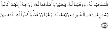 Jadi jelas sekali ukuran bagi seorang muslim. Al Quran Translation In English Surah Al Anbiyaa