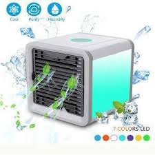 That's a short answer and it only applied in perfect conditions. Air Cooler Mini Portable Air Conditioner Humidifier Purifier With 7 Co Etances