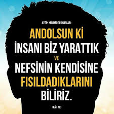 Nefis Insan Yaratilis Ayet Nefs Nefis Islam Ayetler Kafsuresi Turkiye Ilmisuffa Islamic Quotes Islam Ozlu Sozler