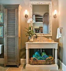 As you can see, lots of people have been coming up with a whole range of innovative solutions for bathroom towel storage, giving you plenty of options if you want to try making something yourself. Beautiful Bathroom Towel Display And Arrangement Ideas