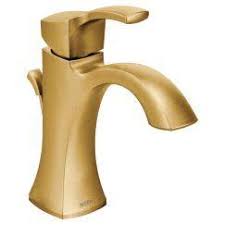 Delta faucets are regarded as the brand new and modernized kitchen and with today's diversified family type, flexible schedules, and couples reserved quality cooking time, this is the ideal kitchen faucet to take into account. Moen 6903bg Voss Single Hole Bathroom Faucet Brushed Gold Plumbing Online Canada