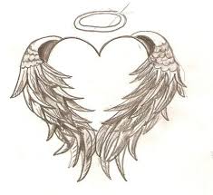 On a shoulder or on a collarbone. Guardian Angel Tattoos On Wrist Heart With Angel Wings Tattoo Tattoos At Repinned Net