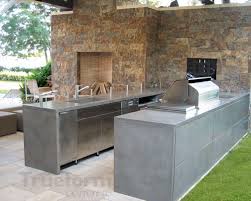 outdoor concrete countertop trueform