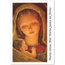 Santinhos Milheiro Maria Passa Na Frente