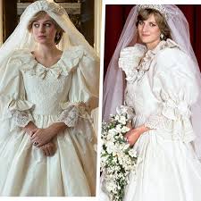 Princess diana and prince charles's royal wedding in photos. How The Crown And Emma Corrin Recreated Princess Diana S Iconic Looks In Season 4 Entertainment Tonight