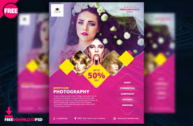 Maybe you would like to learn more about one of these? Free Photography Flyer Template Freedownloadpsd Com
