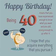 Check spelling or type a new query. Happy 40th Birthday Wishes For Husband Sister Friend Son Wisheshippo
