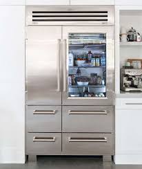 Once you've made sure the fridge fits, consider the finish that'll complement your kitchen's decor. 10 Easy Pieces Glass Door Refrigerators Remodelista