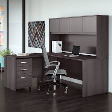 Free lifetime warranty · ships fast & direct · 100s of top brands Office Products Mobile File Cabinet And 42w Return In Storm Gray Studio C 72w X 30d L Shaped Desk With Hutch Office Furniture Accessories