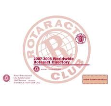 200 Worldwide Rotaract Directory 7 8 Rotaract Club Quilmes
