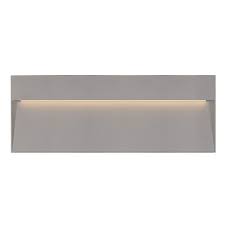 The wooden design on the back of. Alcon Lighting 11244 Lume I Architectural Led Contemporary Rectangular Outdoor Wall Sconce Alcon Lighting