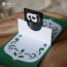 Lululemon black giftcard holder the average gift card holder is the same size as an average credit card, making it compact and the for thicker papers 20pt and up or wooden papers the safety area increases ¼ of an inch inside the. Cricut Pop Up Gift Card Holder