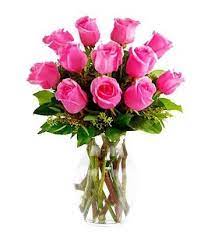Flower vase arrangement is a simple and cheap ways to decorate your home, flowers are an essential element in home decoration, because send the be my love bouquet of flowers from darling's flowers in los angeles, ca. One Dozen Hot Pink Roses Whispers Honey Same Day Flower Delivery Las Vegas Henderson Nv