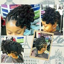 Basket Weave And Loc Loops Dreads Styles Locs Hairstyles Natural Hair Styles