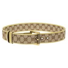 Browse the latest collections, explore the campaigns and discover our online assortment of clothing and accessories. Gucci Beige Yellow Gg Canvas And Leather Trim Belt 75 Cm Gucci Tlc