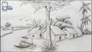 And i've found that the pages that i linger over are usually filled with landscape drawing sketches. Landscape Drawing In Pencil Pdf At Paintingvalley Com Explore Collection Of Landscape Drawing In Pencil Pdf