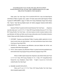 Nov 28, 2018 · itulah contoh surat keputusan tata usaha negara pdf yang dapat admin kumpulkan. Analisis Kasus Tata Usaha Negara