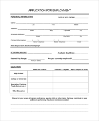 Making a good impression on an employer when you're asked to fill out a job application can be tricky. General Job Application Letter Pdf Free Download