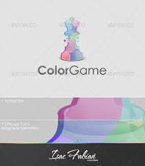 Color Game Logo Template Logo Templates Game Logo Color Games