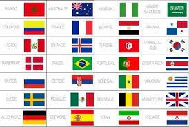 drapeaux coupe du monde a imprimer montessori mais pas que drapeau coloriage de citrouille