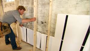 The wall is load bearing but the builder knows the beam he will use (probably a 7x 4 rsj or channel), the building inspector agrees with him so there's no need for a structural engineer to be involved. The Best Way To Insulate An Existing Concrete Block Wall This Old House