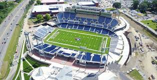 The national football league has announced that it will schedule all 2020 games in the united states. Tom Benson Hall Of Fame Stadium Pro Football Hall Of Fame Official Site