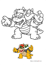 See more ideas about cool coloring pages, coloring pages, mario coloring pages. Cat Bowser Coloring Page