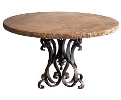 Mirroredcustoms services and international tracking provided. Mexports By Susana Molina Rustic Dining Table Made Of Wrought Iron With Travertine Top With Chisel Edge