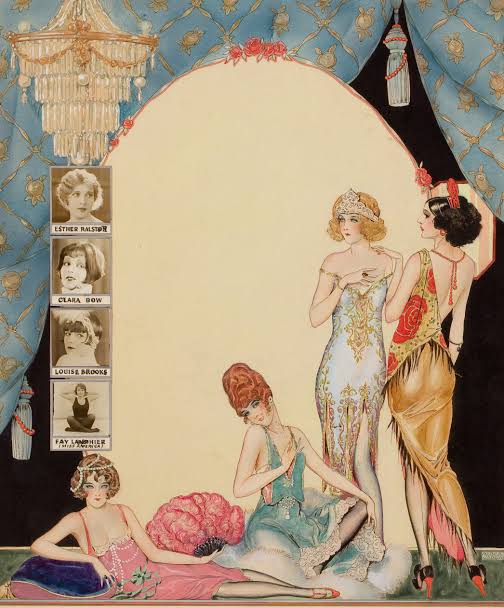 Glorifying the American Girl, press book illustration, 1926, by Alberto  Vargas : r/ImaginaryFashion